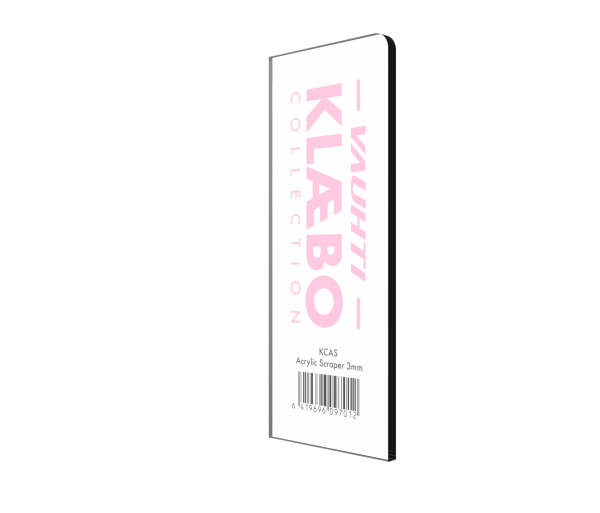 KLAEBO ACRYLIC SCRAPER 3mm